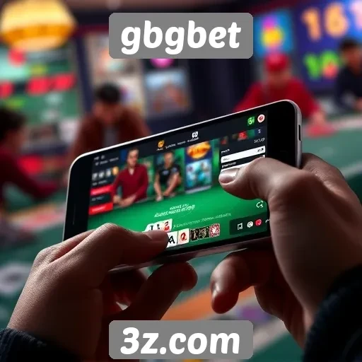 experiência de jogo no gbgbet é otimizada para dispositivos móveis